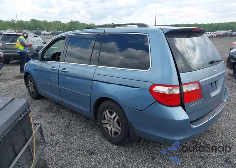 2007 Honda Odyssey Ex from USA, damaged, VIN 5FNRL38467B087065